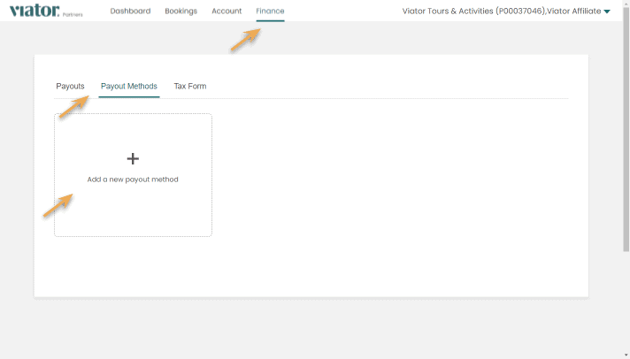payout details step 1