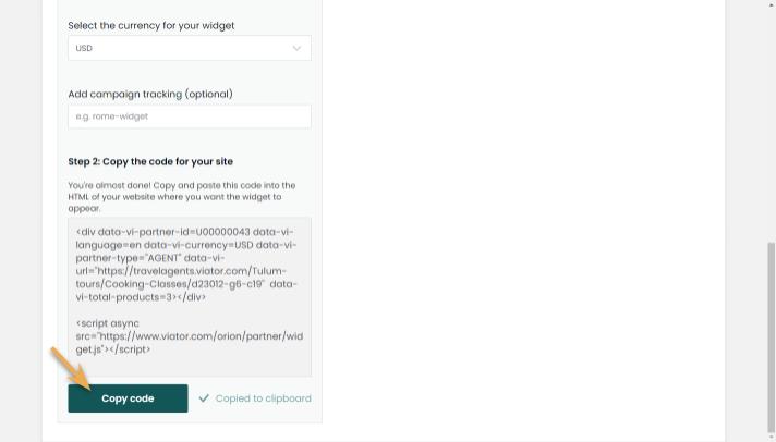 widget builder-category-copy code