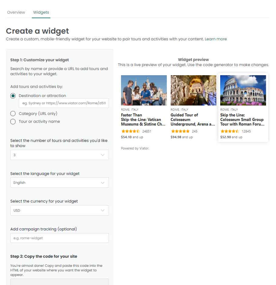 tap widget builder